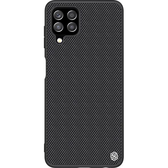 Nillkin Nillkin Textured Case wytrzymałe wzmocnione etui z żelową ramką i nylonem na tyle Samsung Galaxy A22 4G czarny
