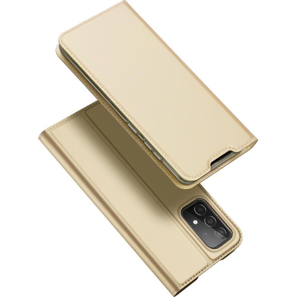 Dux Ducis Dux Ducis Skin Pro kabura etui pokrowiec z klapką Samsung Galaxy A73 złoty