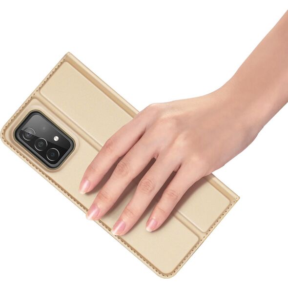 Dux Ducis Dux Ducis Skin Pro kabura etui pokrowiec z klapką Samsung Galaxy A73 złoty