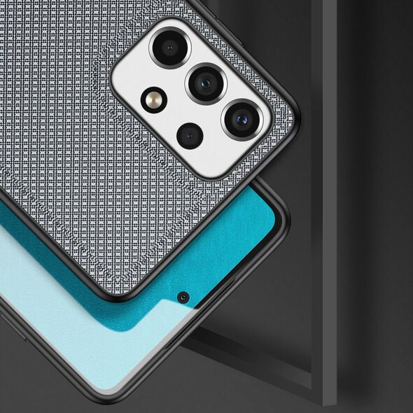 Dux Ducis Dux Ducis Fino etui pokrowiec pokryty nylonowym materiałem Samsung Galaxy A73 niebieski