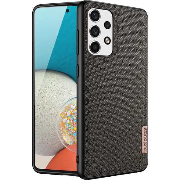 Dux Ducis Dux Ducis Fino etui pokrowiec pokryty nylonowym materiałem Samsung Galaxy A73 zielony