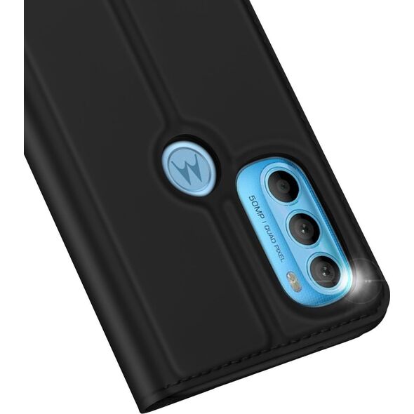 Dux Ducis Dux Ducis Skin Pro kabura etui pokrowiec z klapką Motorola Moto G71 5G czarny