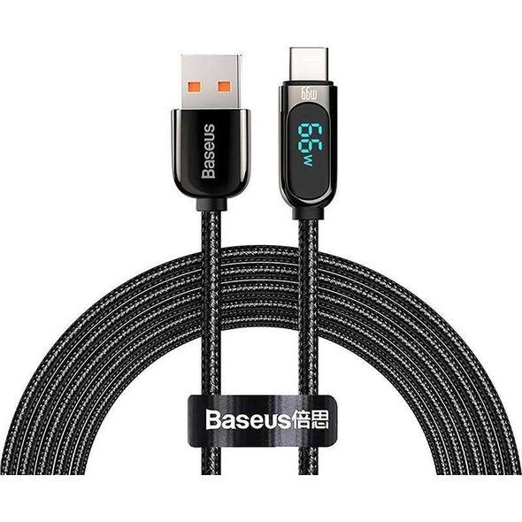 Kabel USB Baseus USB-A - USB-C 1 m Czarny (CASX020001)