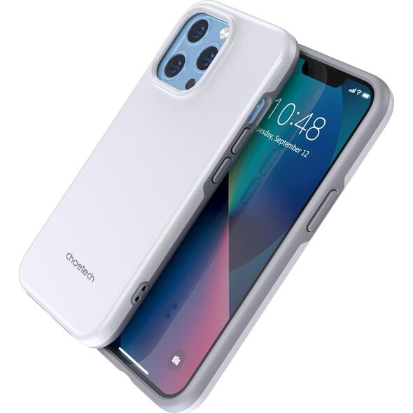 Choetech Choetech MFM Anti-drop case etui do iPhone 13 Pro biały (PC0113-MFM-WH)