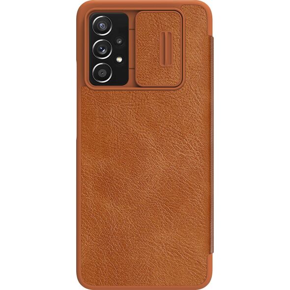 Nillkin Etui Nillkin QIN Pro do Samsung Galaxy A73 5G (Brązowe) uniwersalny