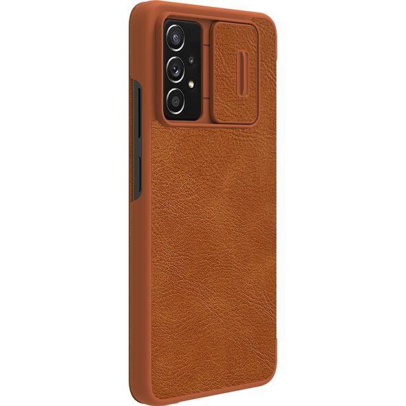 Nillkin Etui Nillkin QIN Pro do Samsung Galaxy A73 5G (Brązowe) uniwersalny