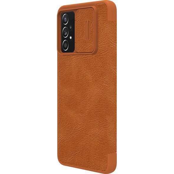 Nillkin Etui Nillkin QIN Pro do Samsung Galaxy A73 5G (Brązowe) uniwersalny
