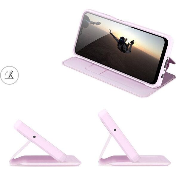 Dux Ducis DUX DUCIS Skin X kabura etui pokrowiec z klapką Samsung Galaxy A03s różowy