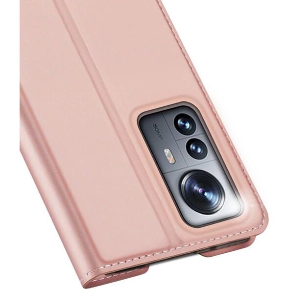 Dux Ducis Dux Ducis Skin Pro kabura etui pokrowiec z klapką Xiaomi 12 Pro różowy