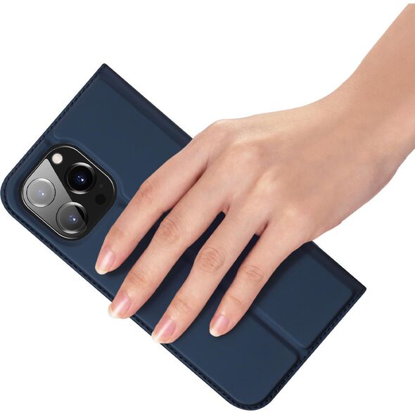 Dux Ducis Dux Ducis Skin Pro kabura etui pokrowiec z klapką iPhone 14 Pro Max niebieski