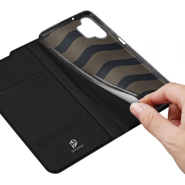 Dux Ducis Etui VIVO Y01 / Y15S z Klapką Eko Skóra Dux Ducis Skin Leather czarne