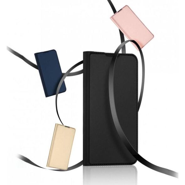Dux Ducis Etui VIVO Y01 / Y15S z Klapką Eko Skóra Dux Ducis Skin Leather czarne