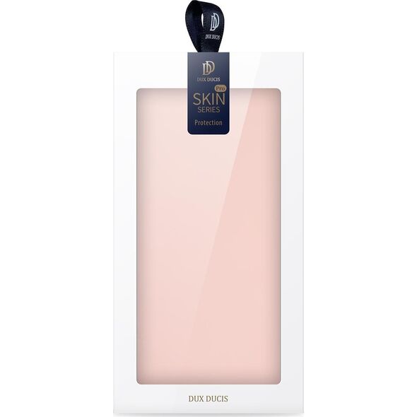 Dux Ducis Dux Ducis Skin Pro kabura etui pokrowiec z klapką iPhone 14 Max różowy