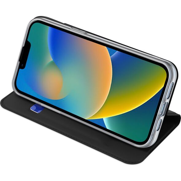 Dux Ducis Dux Ducis Skin Pro kabura etui pokrowiec z klapką iPhone 14 Max czarny