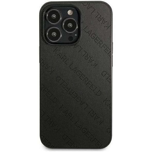 Karl Lagerfeld Karl Lagerfeld KLHCP13XPTLK iPhone 13 Pro Max 6,7" hardcase czarny/black Perforated Allover