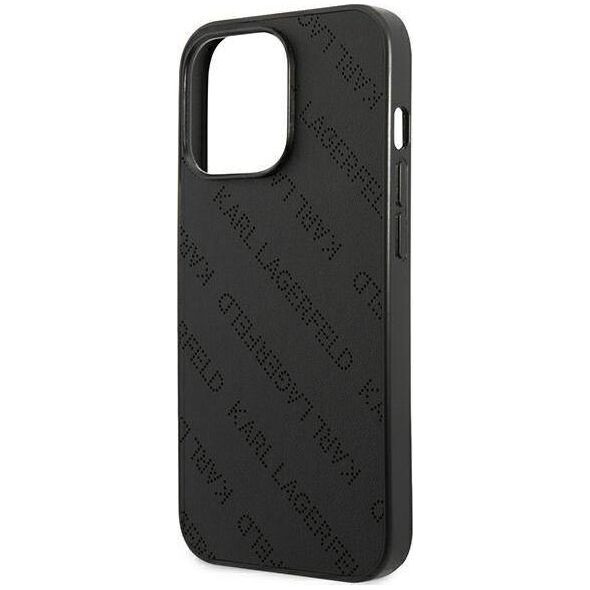 Karl Lagerfeld Karl Lagerfeld KLHCP13XPTLK iPhone 13 Pro Max 6,7" hardcase czarny/black Perforated Allover