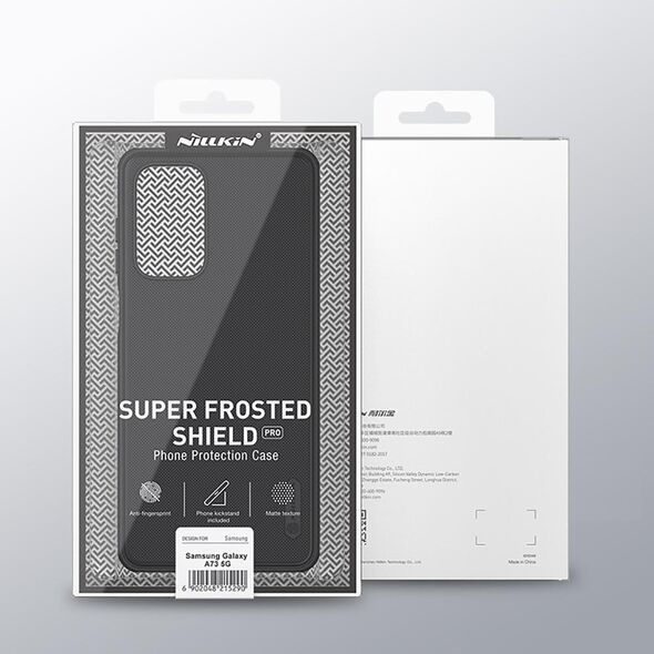 Nillkin Nillkin Super Frosted Shield Pro wytrzymałe etui pokrowiec Samsung Galaxy A73 zielony