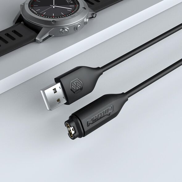 Nillkin Nillkin Garmin watch cable(1 piece) Input: 5V-1A Material: TPE Length: 1m Black