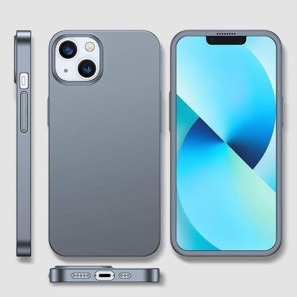 Joyroom Joyroom 360 Full Case etui pokrowiec do iPhone 13 obudowa na tył i przód + szkło hartowane szary (JR-BP927 tarnish)