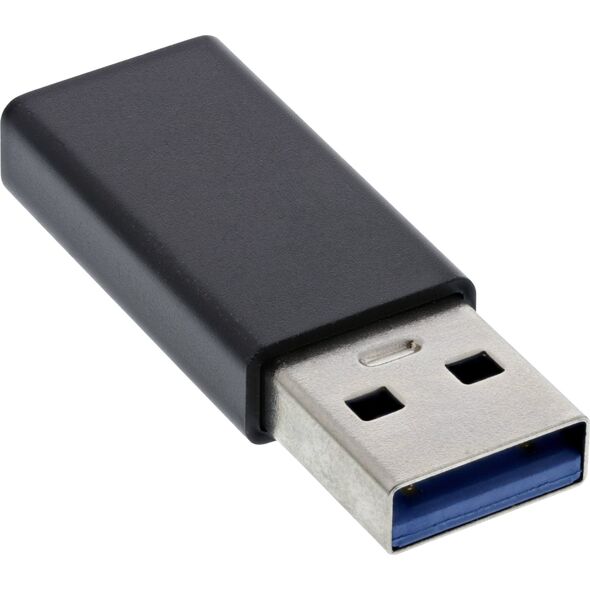 Adapter USB InLine USB-C - USB Czarny  (35810)
