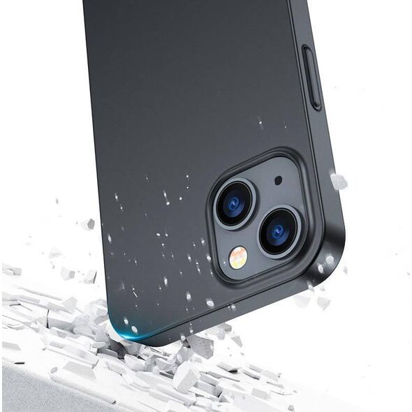 Joyroom Joyroom 360 Full Case etui pokrowiec do iPhone 13 obudowa na tył i przód + szkło hartowane czarny (JR-BP927 black)