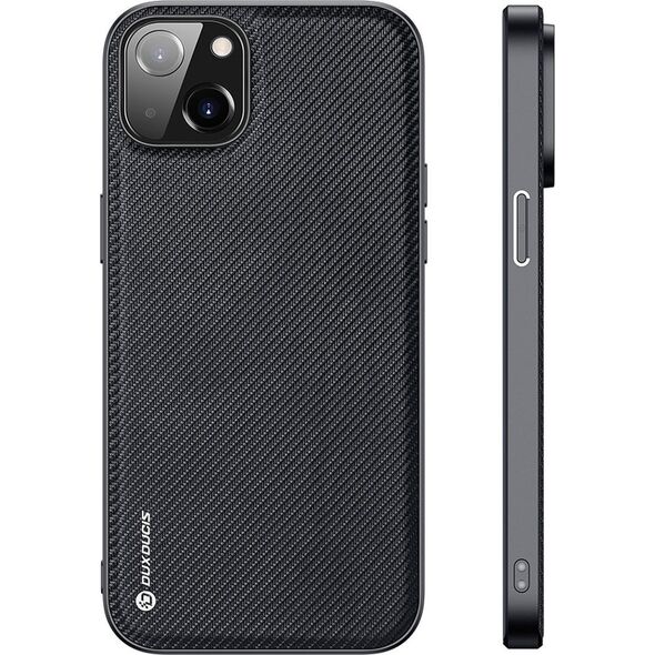 Dux Ducis Dux Ducis Fino etui pokrowiec pokryty nylonowym materiałem iPhone 14 Max niebieski