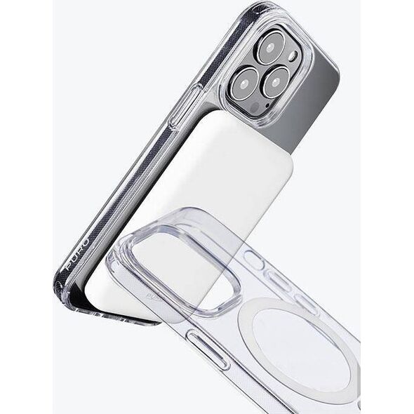 Puro Puro Litemag do iPhone 14 Pro MagSafe przezroczysty