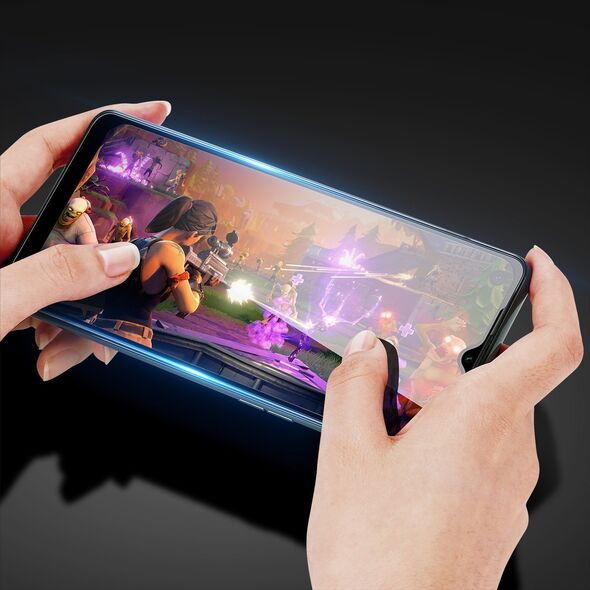 Dux Ducis Dux Ducis 9D Tempered Glass wytrzymałe szkło hartowane 9H na cały ekran z ramką Realme C31 czarny (case friendly)