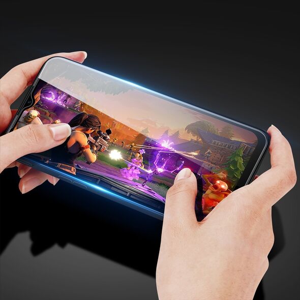 Dux Ducis Dux Ducis 9D Tempered Glass wytrzymałe szkło hartowane 9H na cały ekran z ramką Realme C35 czarny (case friendly)