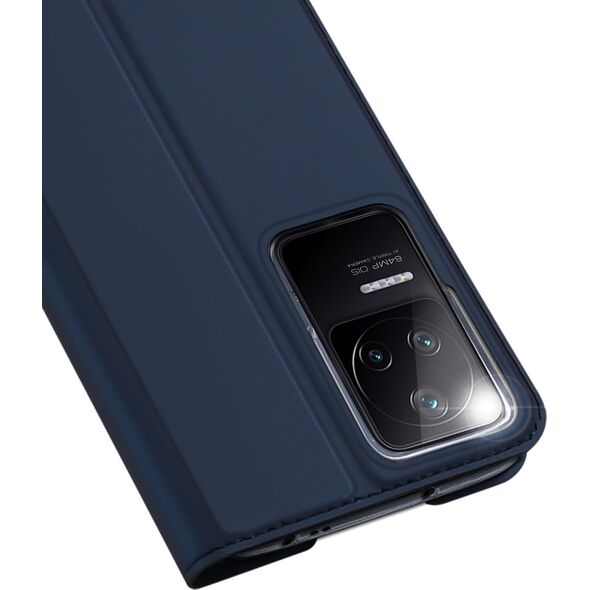 Dux Ducis Dux Ducis Skin Pro kabura etui pokrowiec z klapką Xiaomi Poco F4 5G niebieski