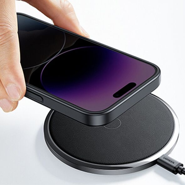 Ugreen Ugreen LP635 Kickstand Protective Case sztywne etui z żelową ramką i wbudowaną podstawką do iPhone 14 Pro czarny (90926)