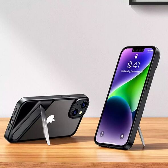 Ugreen Ugreen LP634 Kickstand Protective Case sztywne etui z żelową ramką i wbudowaną podstawką do iPhone 14 Plus (90925)