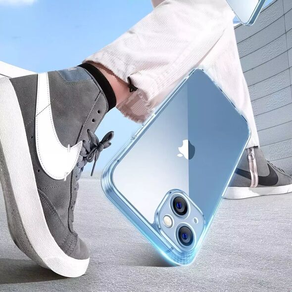 Ugreen Ugreen etui z żelową ramką Classy Clear Enhanced Protective Case do iPhone 14 Plus przezroczyste (LP618)