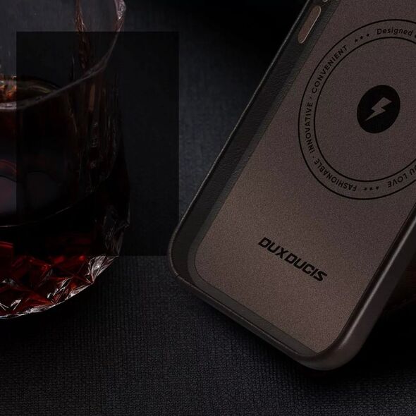 Dux Ducis Etui Dux Ducis Naples MagSafe Apple iPhone 14 Plus ciemnobrązowy