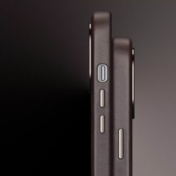 Dux Ducis Etui Dux Ducis Naples MagSafe Apple iPhone 14 Pro Max ciemnobrązowy