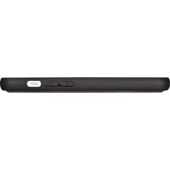 iCarer iCarer Oil Wax Wallet Case 2in1 etui iPhone 14 Plus skórzany pokrowiec z klapką Anti-RFID brązowy (WMI14220723-BN)