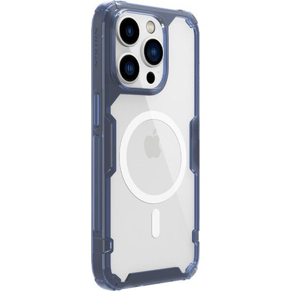 Nillkin Etui magnetyczne Nillkin Nature TPU Pro do Apple iPhone 14 Pro (niebieskie)
