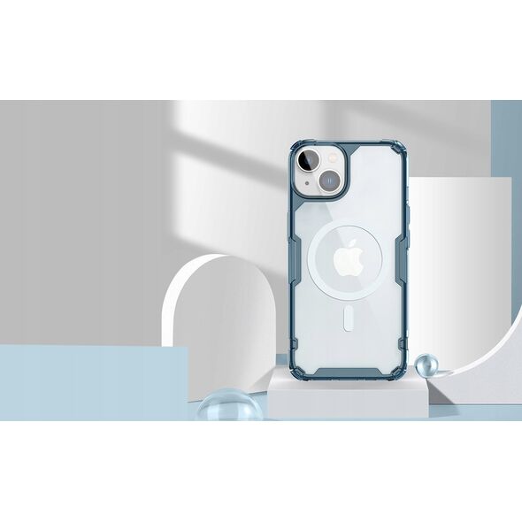 Nillkin Etui magnetyczne Nillkin Nature TPU Pro do Apple iPhone 14 Plus (niebieskie)