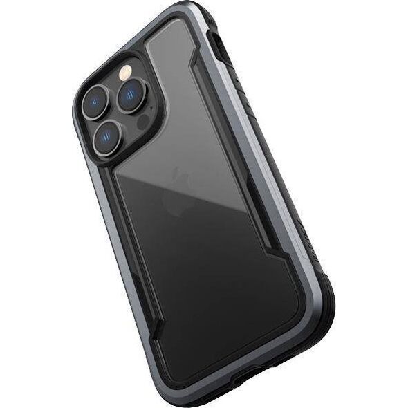 X-doria X-Doria Raptic Shield - Etui aluminiowe iPhone 14 Pro (Drop-Tested 3m) (Black)