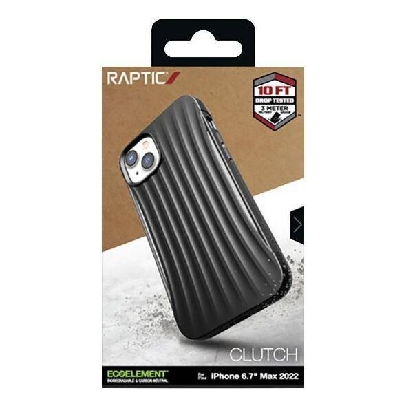 X-doria X-Doria Raptic Clutch - Biodegradowalne etui iPhone 14 Plus (Drop-Tested 3m) (Black)