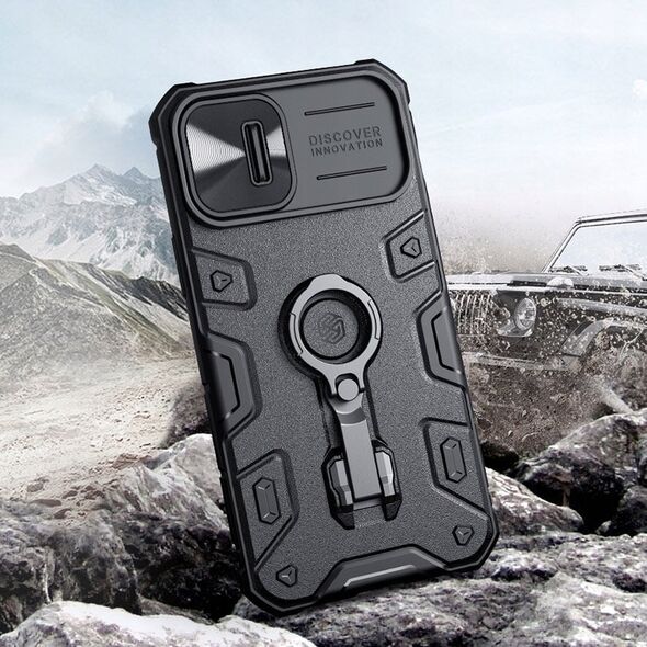 Nillkin Etui Nillkin CamShield Armor Pro Magnetic MagSafe Apple iPhone 14 Plus czarny