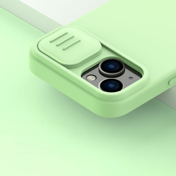 Nillkin Etui Nillkin CamShield Magnetic Silicone MagSafe Apple iPhone 14 Plus zielony