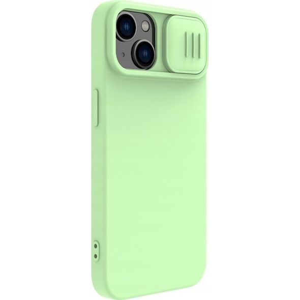 Nillkin Etui Nillkin CamShield Silky Silicone MagSafe Apple iPhone 14 Plus zielony