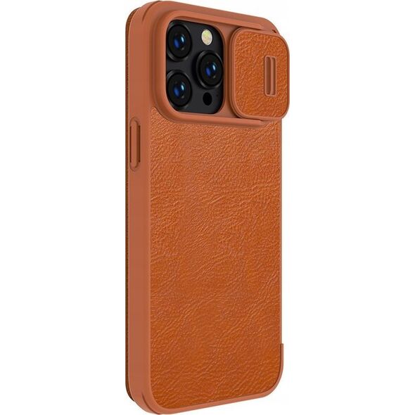 Nillkin Etui Nillkin Qin Leather Pro Apple iPhone 14 Pro Max brązowy