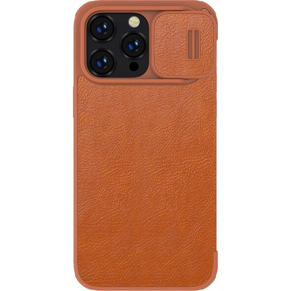 Nillkin Etui Nillkin Qin Leather Pro Apple iPhone 14 Pro Max brązowy