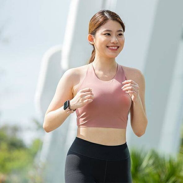 Uniq Pasek UNIQ Linus Apple Watch 4/5/6/7/8/SE 40/41mm Airosoft Silicone różowy/blush pink