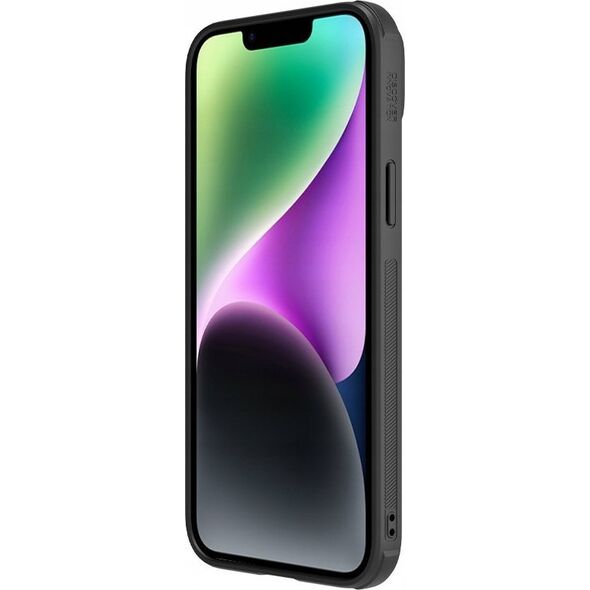Nillkin NILLKIN CAMSHIELD LEATHER S IPHONE 14 PLUS, BLACK / CZARNY