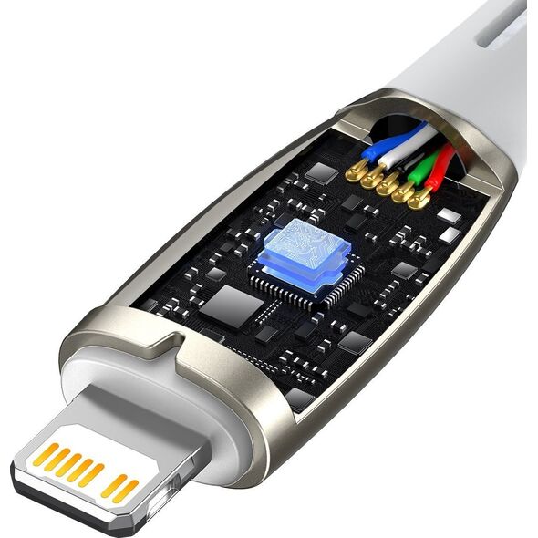 Kabel USB Baseus USB-C - Lightning 1 m Czarny (CADH000002)