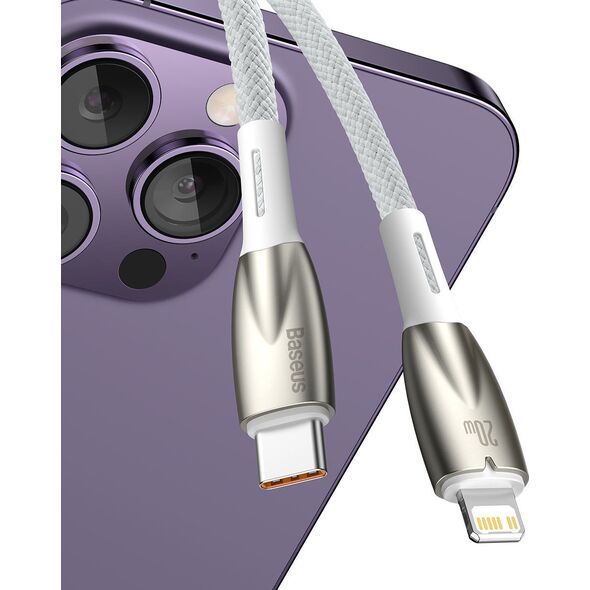 Kabel USB Baseus USB-C - Lightning 1 m Czarny (CADH000002)