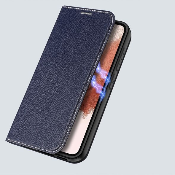Dux Ducis Dux Ducis Skin X2 etui Samsung Galaxy S23+ pokrowiec z klapką portfel podstawka niebieskie